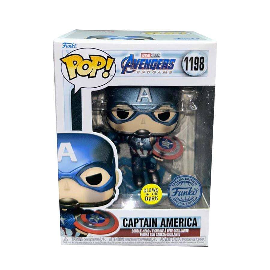 Funko Pop! Marvel: Avengers Endgame - Captain America with Broken