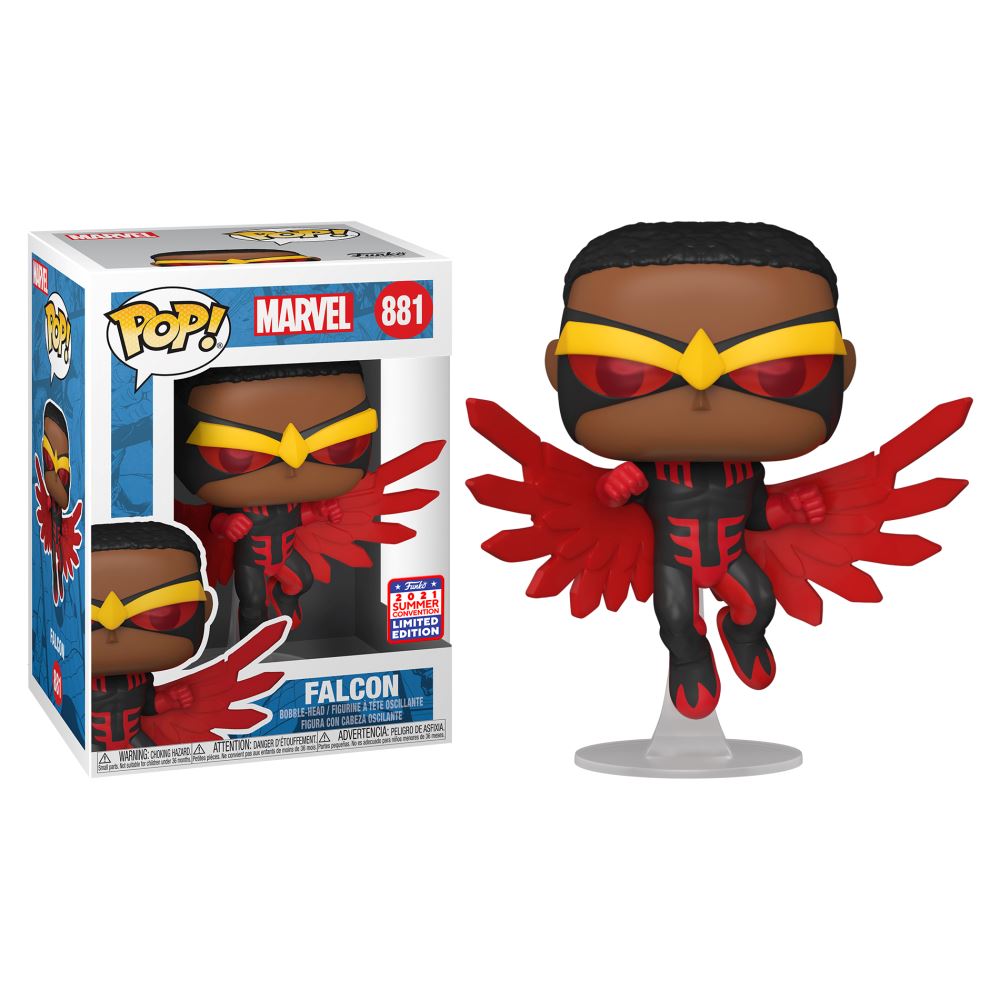 POP: MARVEL- FALCON (SDCC) (EXC) Video Game Console Accessories Funko