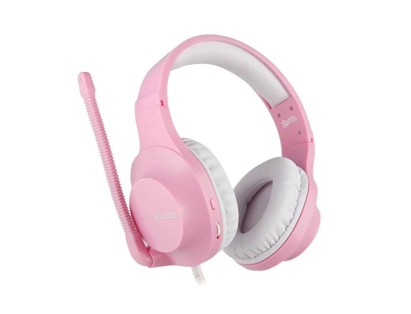 SADES Spirits Gaming Headset - Pink