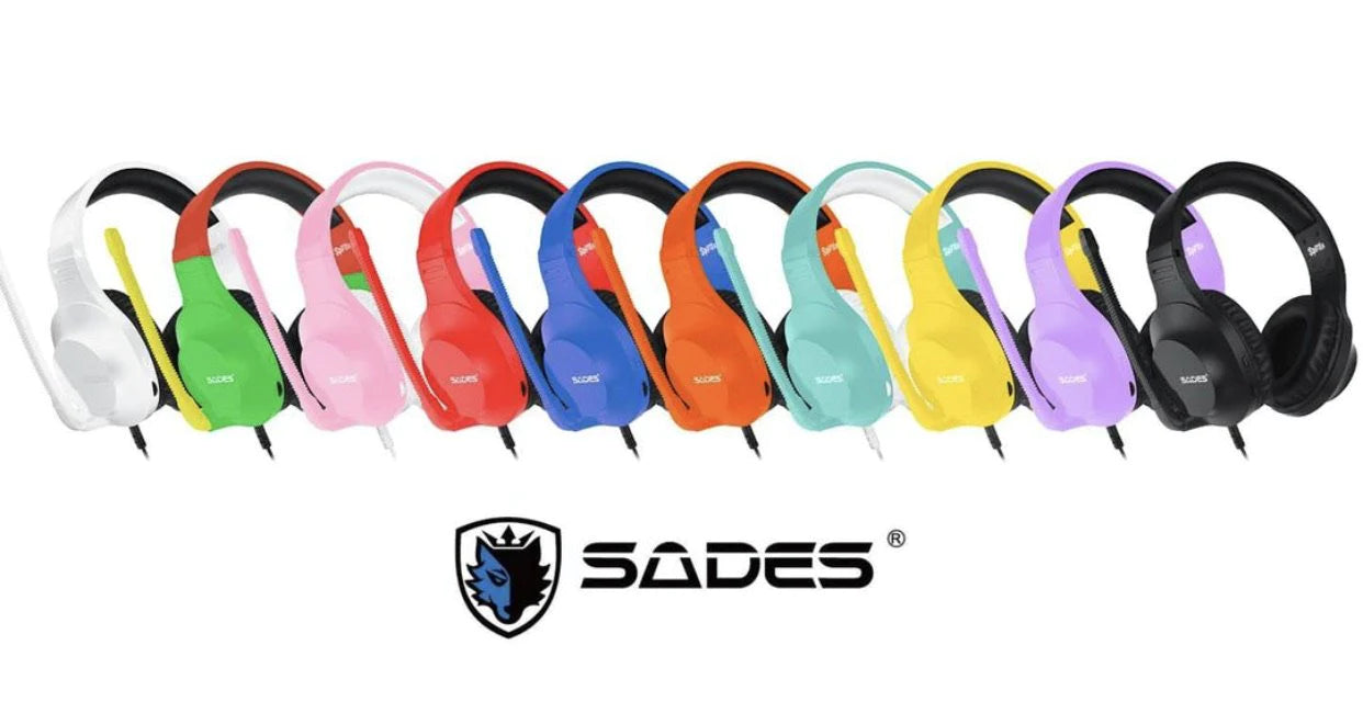 SADES Spirits Gaming Headset - Rasta Headphones & Headsets SADES