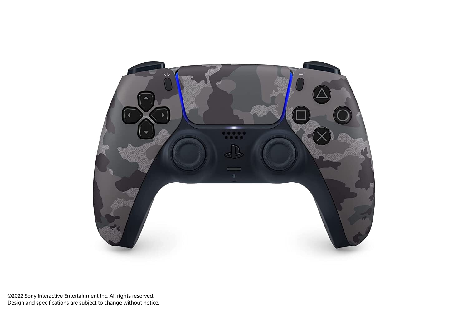Sony PlayStation 5 DualSense Wireless Controller - Gray Camouflage Game Controllers Sony