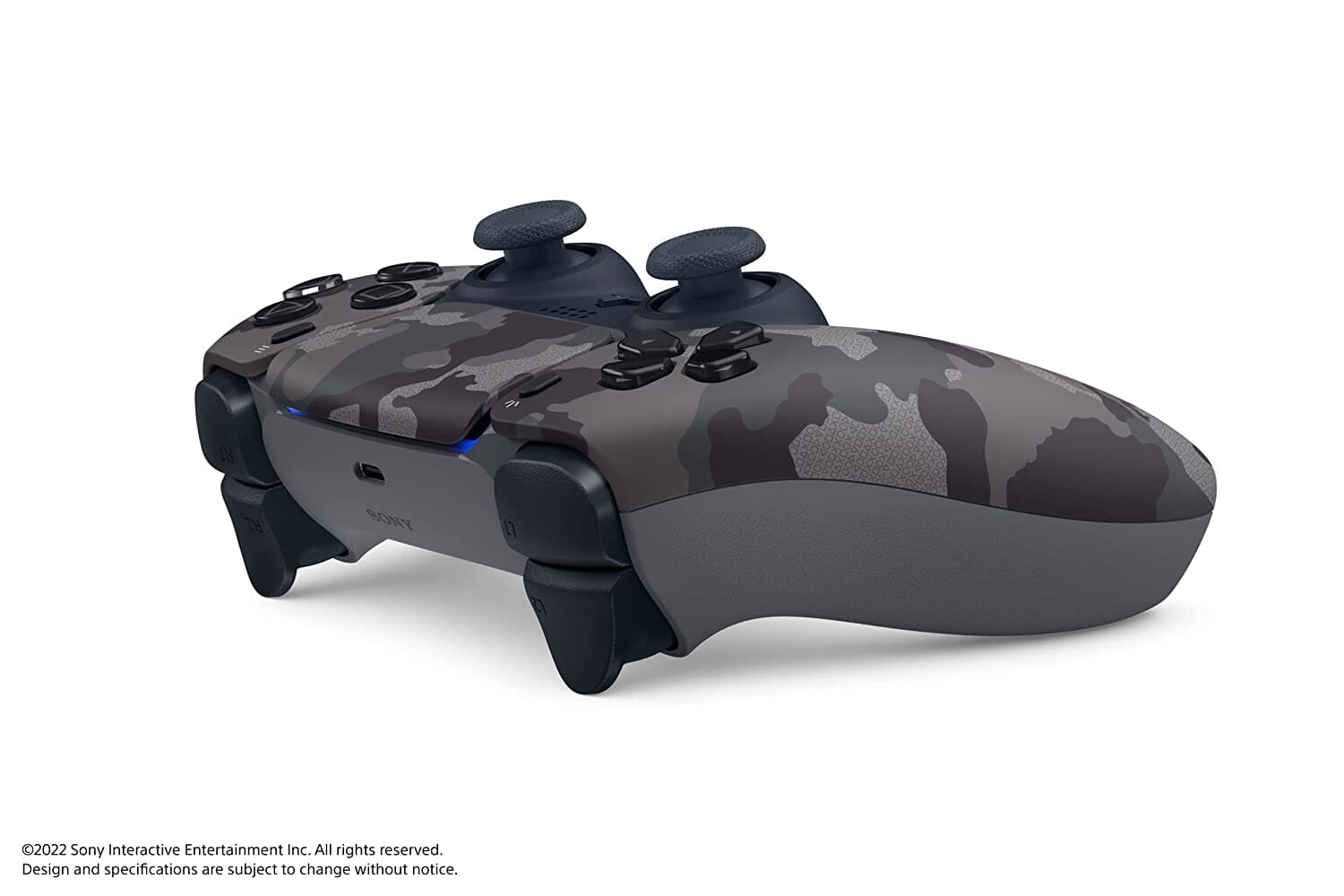 Sony PlayStation 5 DualSense Wireless Controller - Gray Camouflage Game Controllers Sony