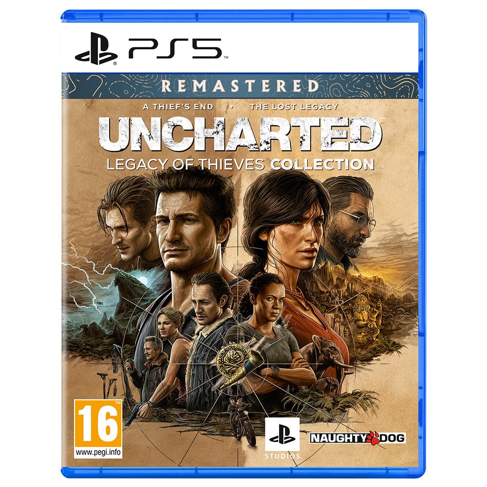 Uncharted: Legacy Of Thieves Collection (Region 2) - PS5 Video Game Software Sony