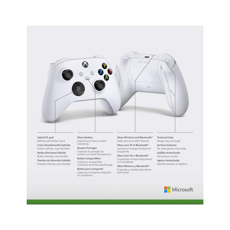 Xbox Core Controller - Robot White, , Gamestore, Retro Games