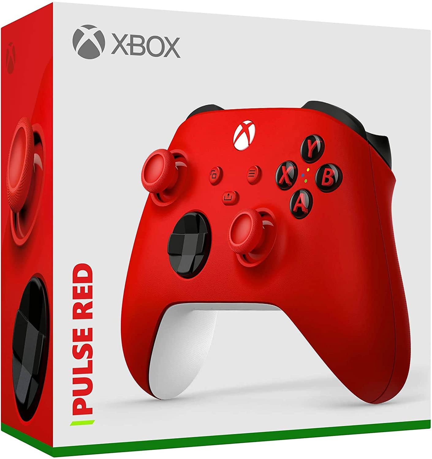 Xbox Core Wireless Controller – Pulse Red Game Controllers Microsoft