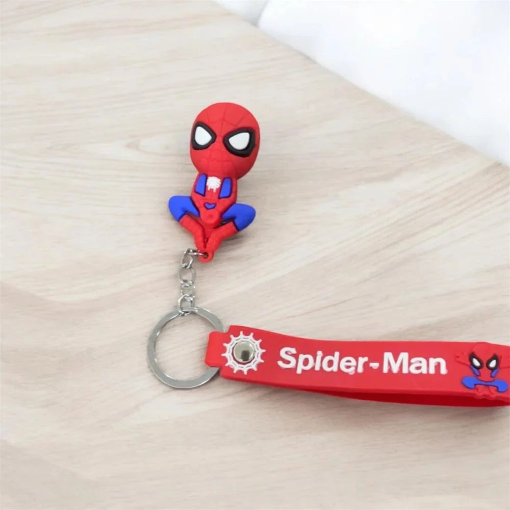 3D Hanging Spiderman Keychain Keychains Retro Games 