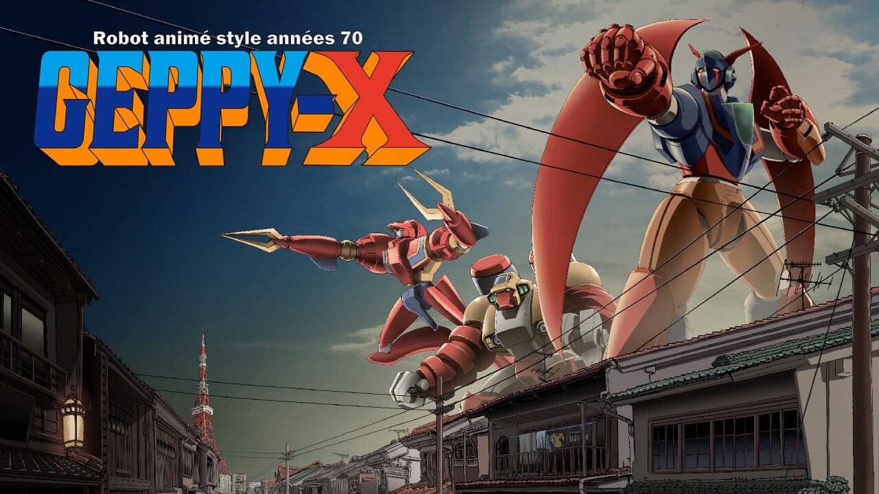 70's-style Robot Anime Geppy-X (R2) - Nintendo Switch - official box art