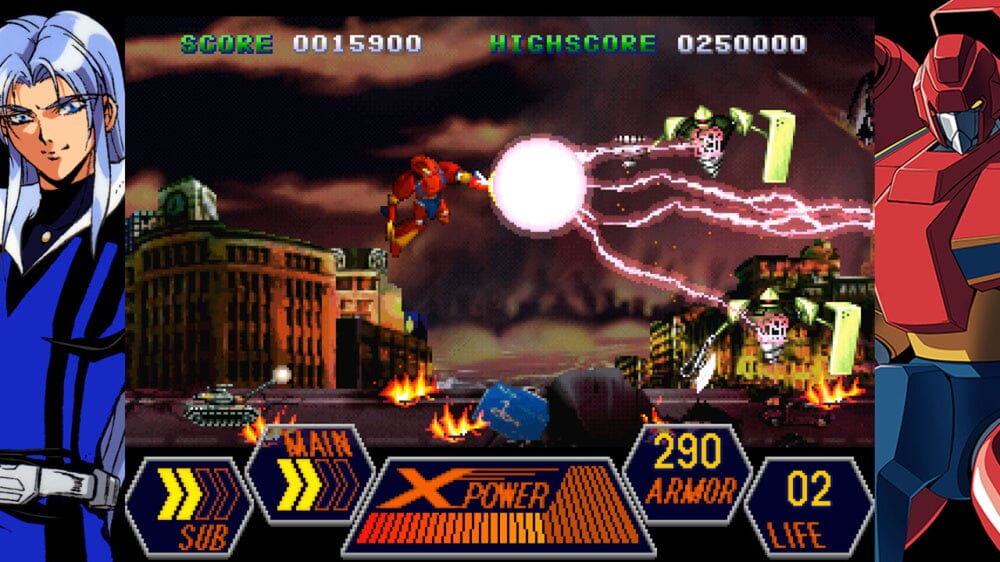 70's-style Robot Anime Geppy-X screenshot