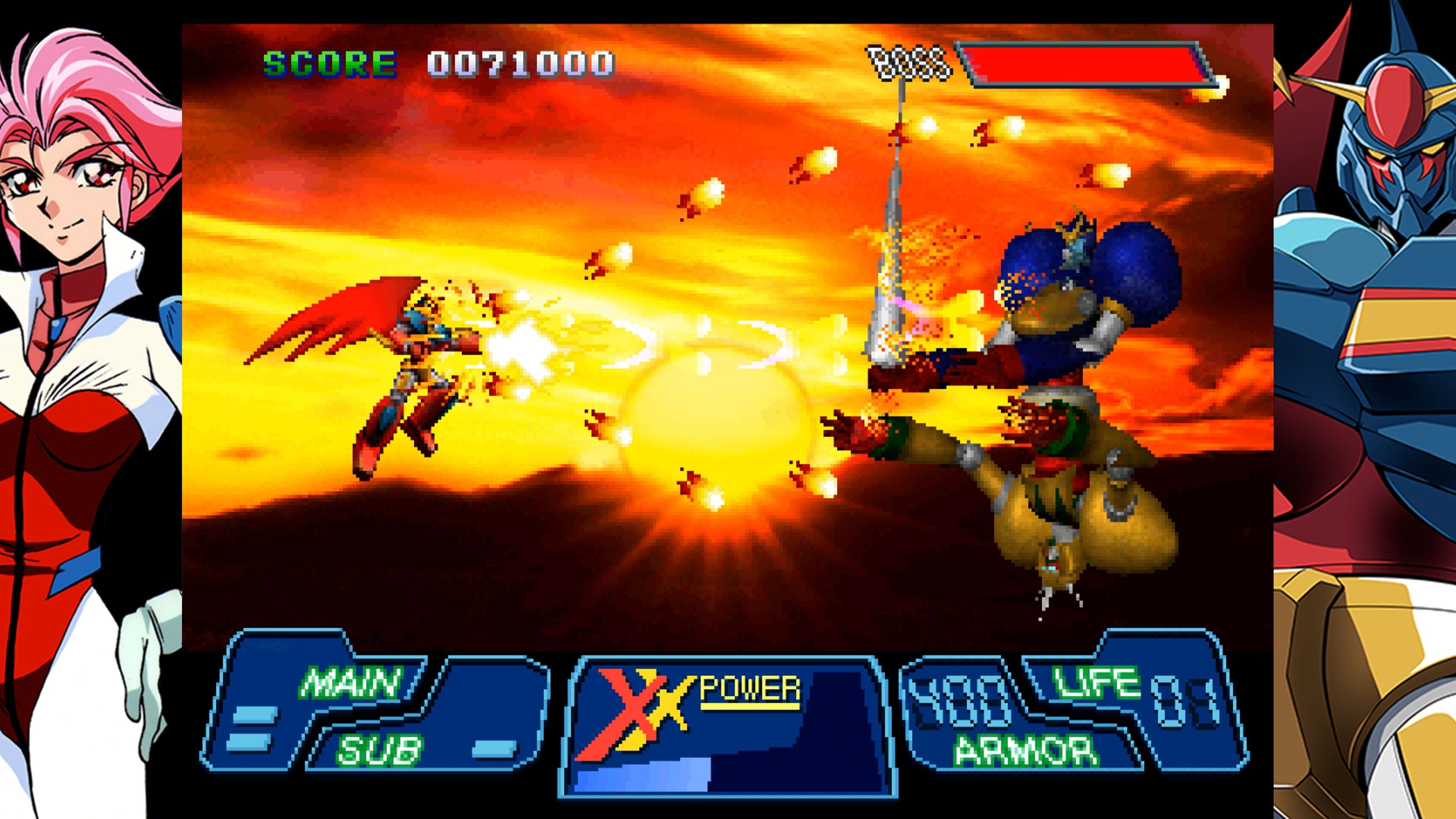 70's-style Robot Anime Geppy-X screenshot
