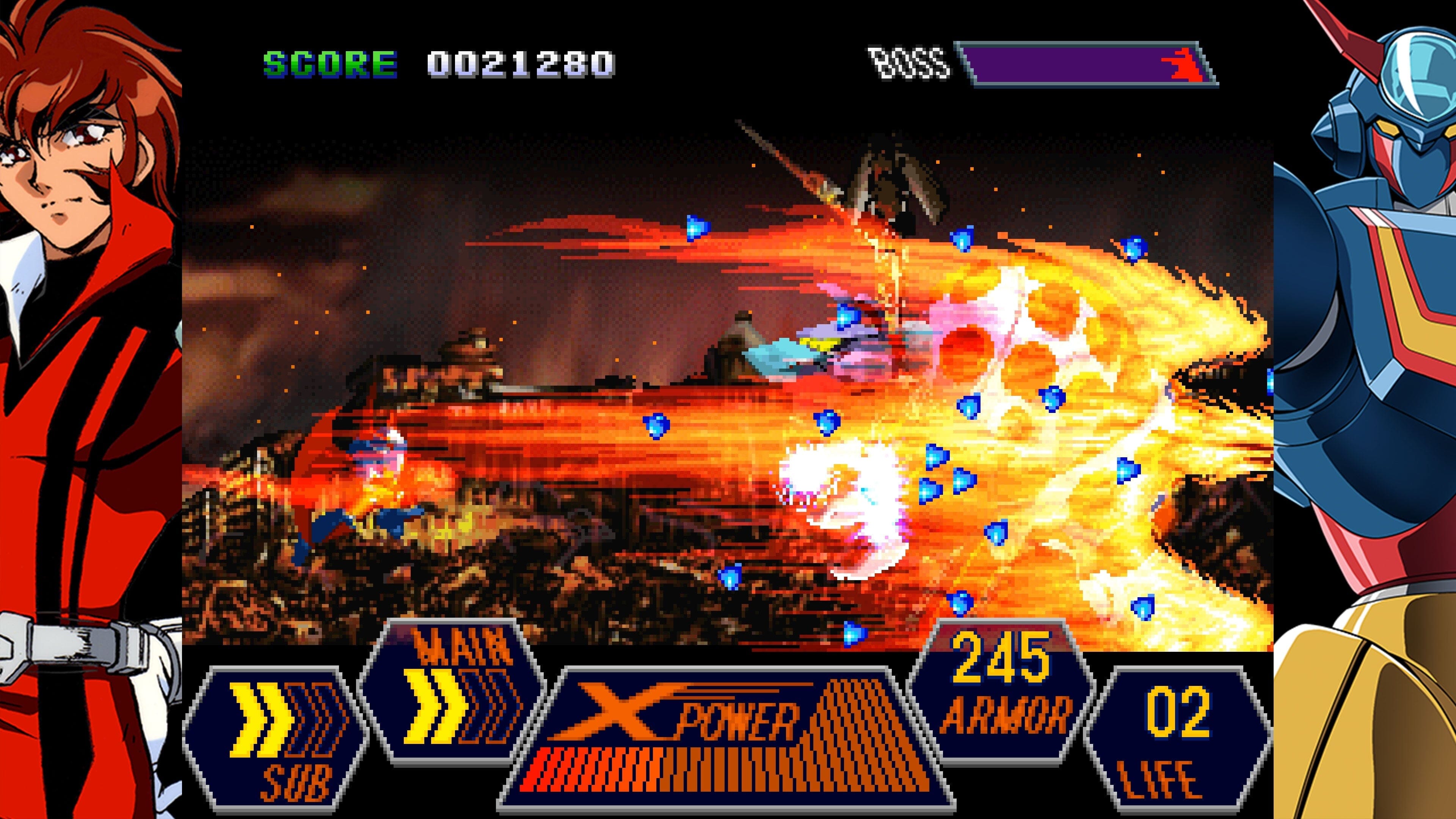 70's-style Robot Anime Geppy-X screenshot