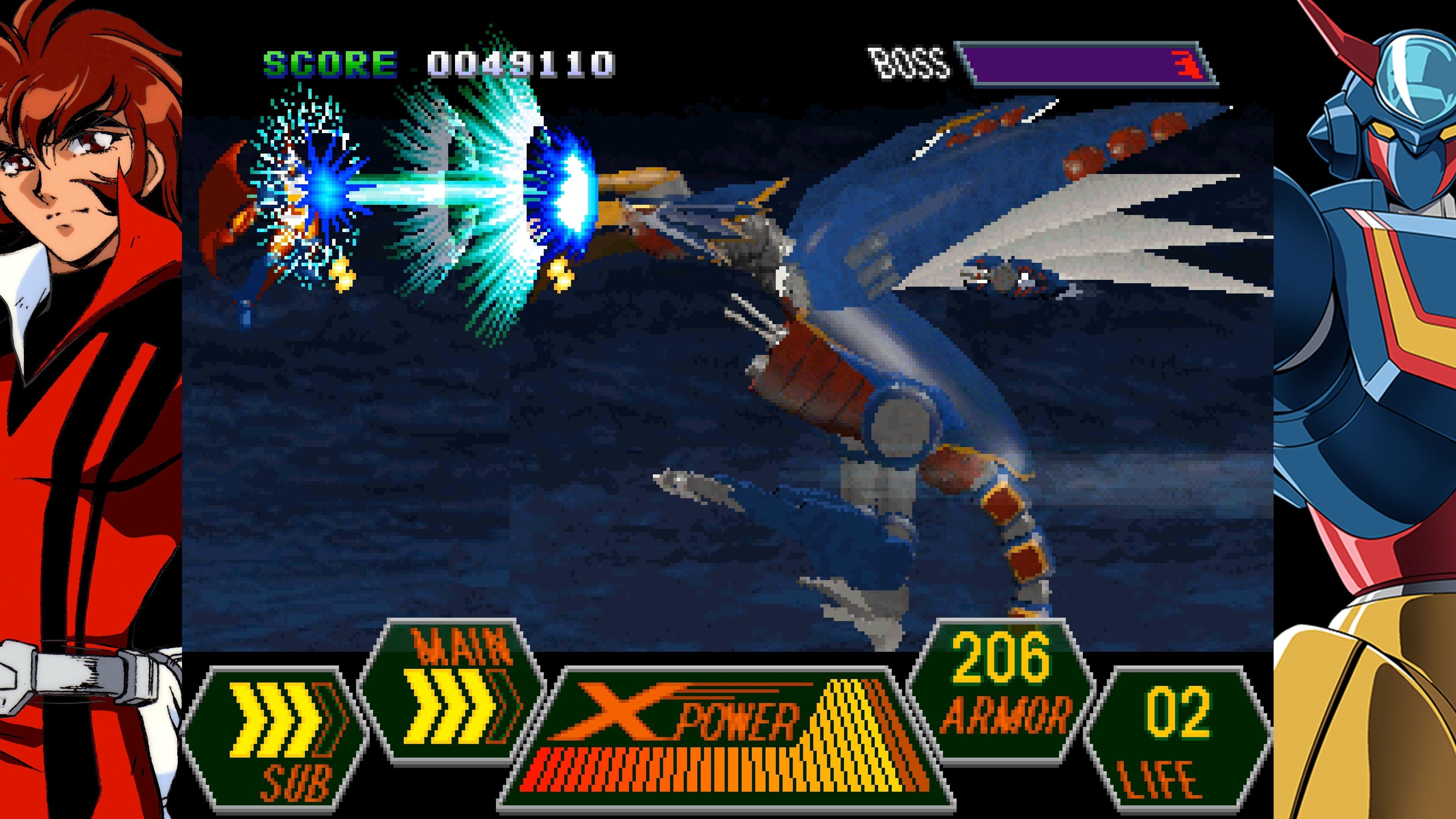 70's-style Robot Anime Geppy-X screenshot