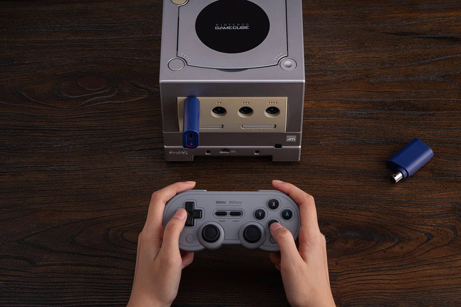 8BitDo Bluetooth Retro Receiver for NGC and Wii Compatible with Xbox Series Controller, Xbox One Bluetooth Controller, Switch Pro, 8Bitdo Controllers and PS5/PS4 Controller Video Game Console Accessories 8Bitdo 