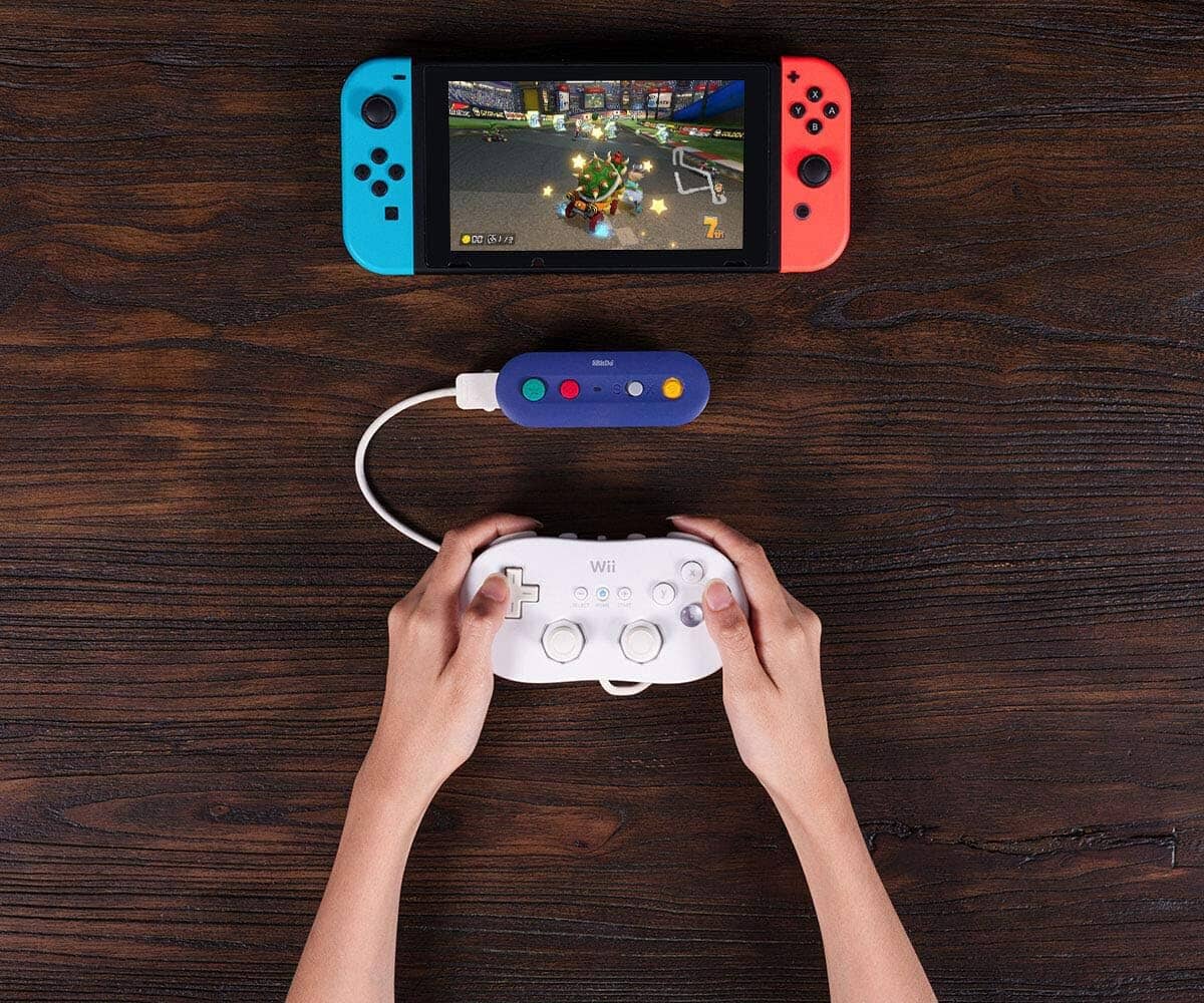 8BitDo GBros. Adapter for GameCube/Classic Controller Accessory 8Bitdo 