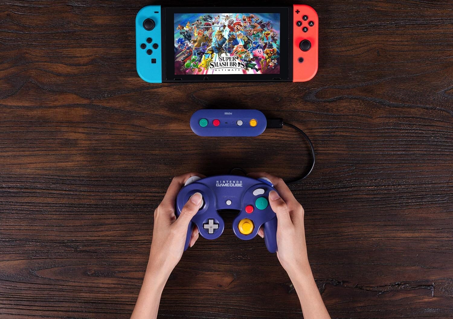 8BitDo GBros. Adapter for GameCube/Classic Controller Accessory 8Bitdo 