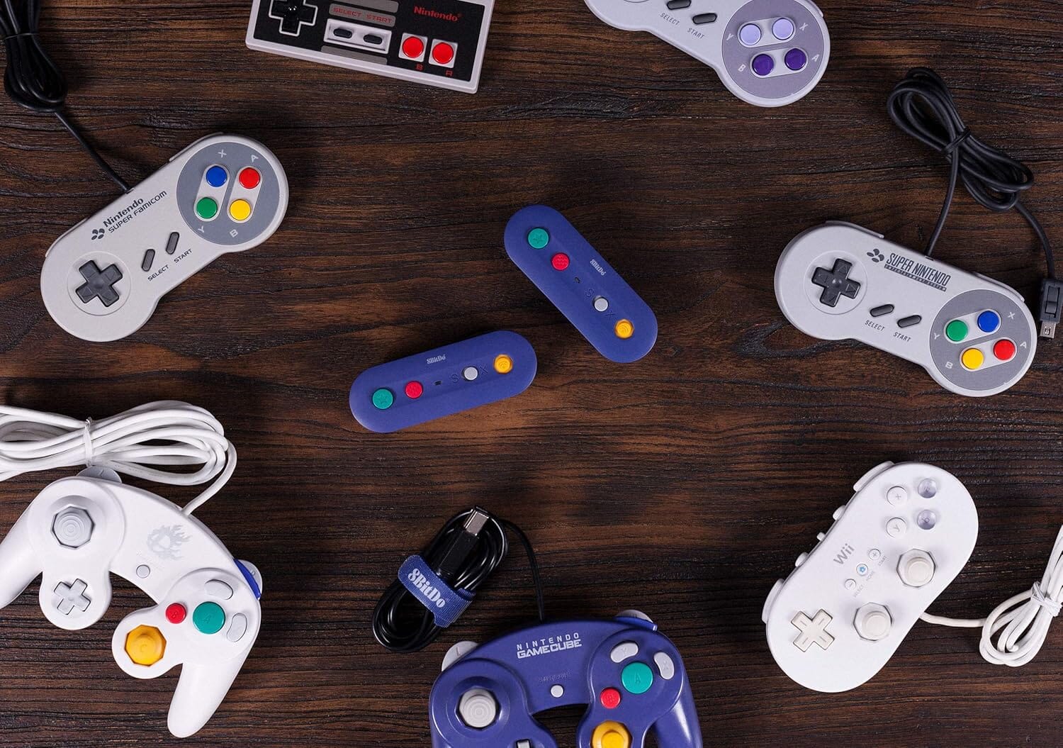 8BitDo GBros. Adapter for GameCube/Classic Controller Accessory 8Bitdo 