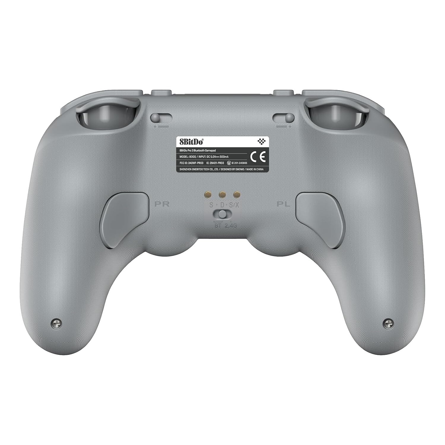 8BitDo Pro 3 Bluetooth Controller for Switch/Switch 2, Windows, Apple, SteamOS, Android – TMR Joysticks - Gray Controller 8Bitdo 