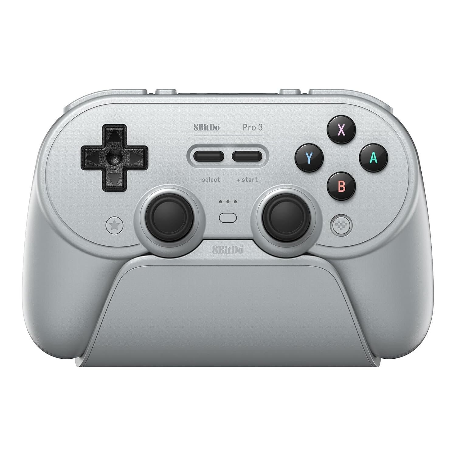 8BitDo Pro 3 Bluetooth Controller for Switch/Switch 2, Windows, Apple, SteamOS, Android – TMR Joysticks - Gray Controller 8Bitdo 