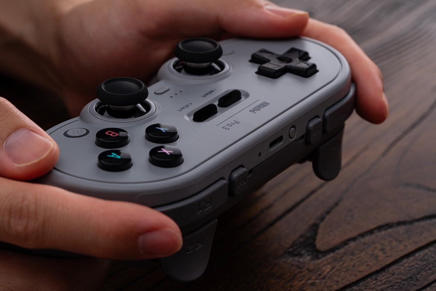 8BitDo Pro 3 Bluetooth Controller for Switch/Switch 2, Windows, Apple, SteamOS, Android – TMR Joysticks - Gray Controller 8Bitdo 