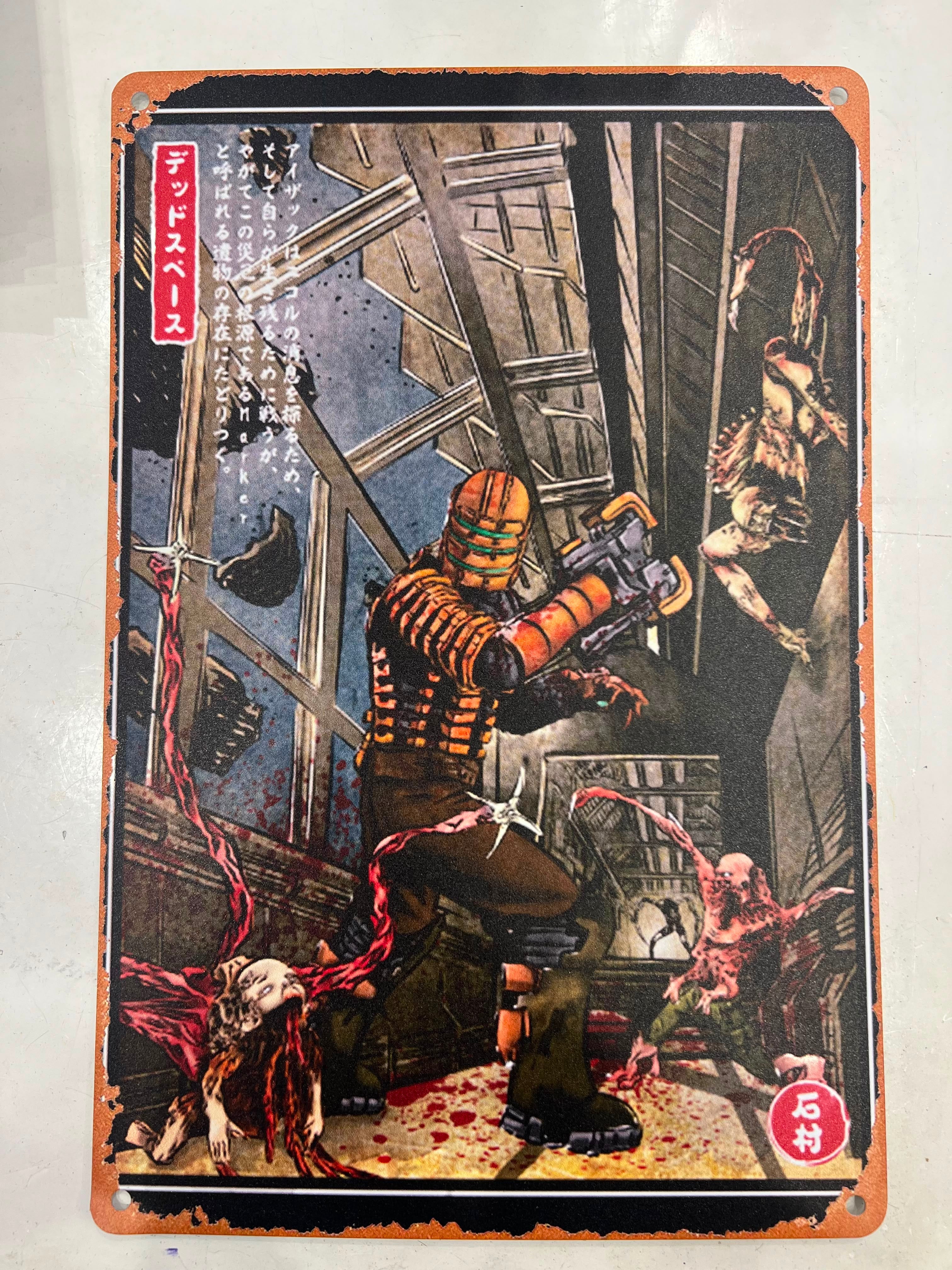 Dead Space Video Game Metal Poster (14X20 CM)