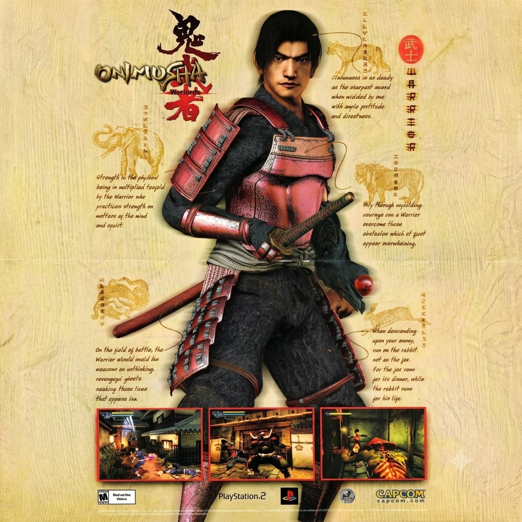 Onimusha Warlords - Frameless Art Painting on Acrylic Sheet (30x30cm)