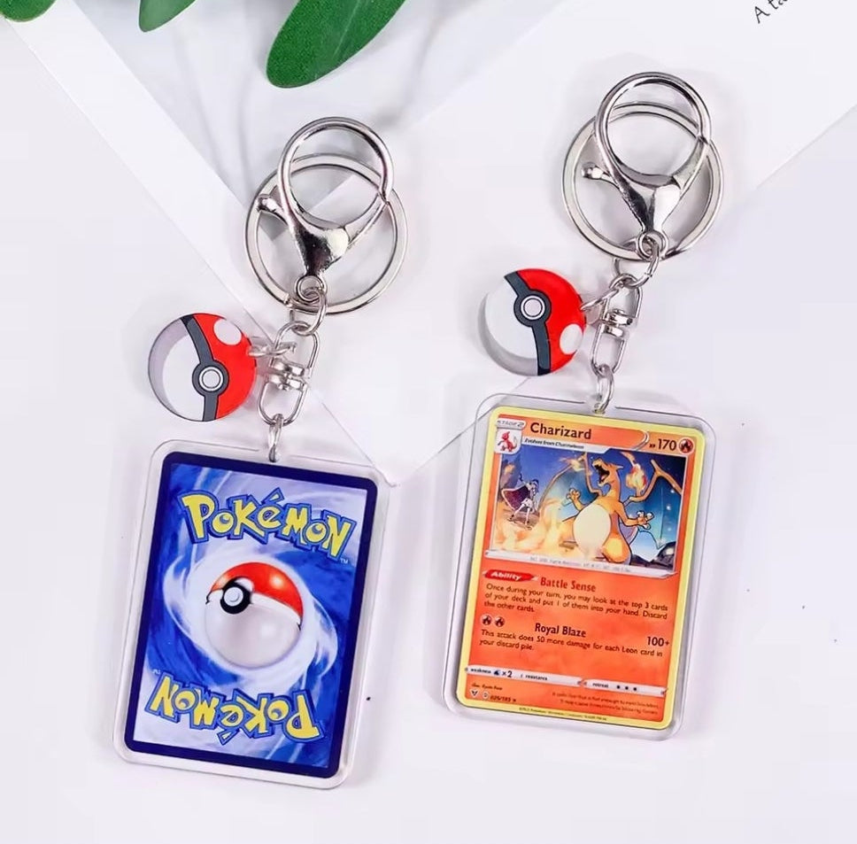 Pokémon Card Acrylic Keychain (6 cm)