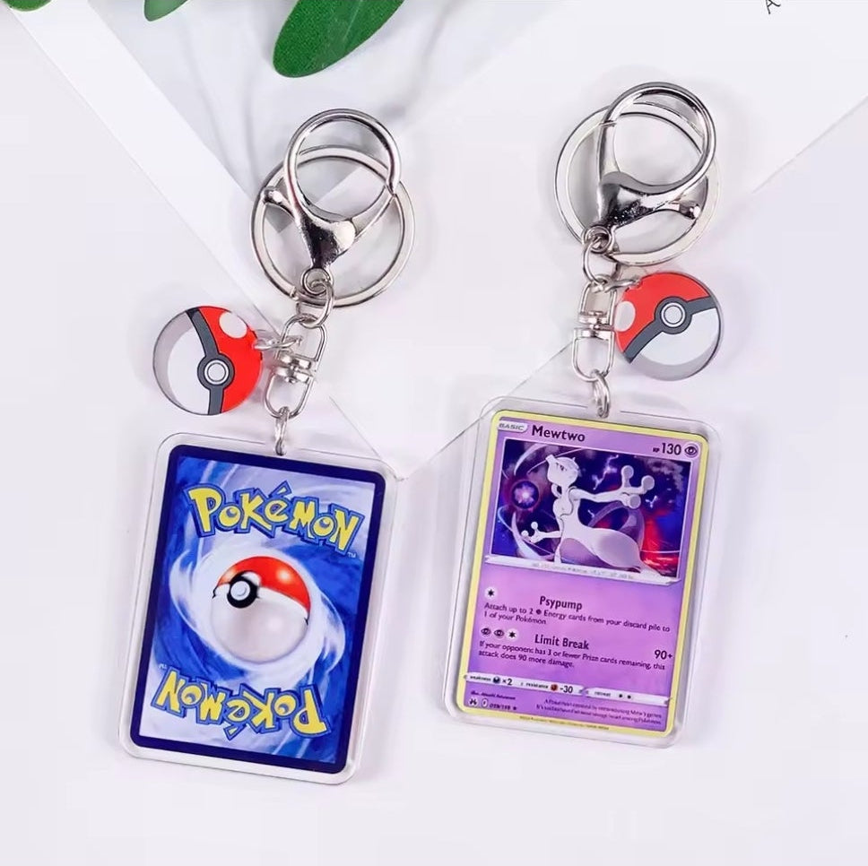 Pokémon Card Acrylic Keychain (6 cm)
