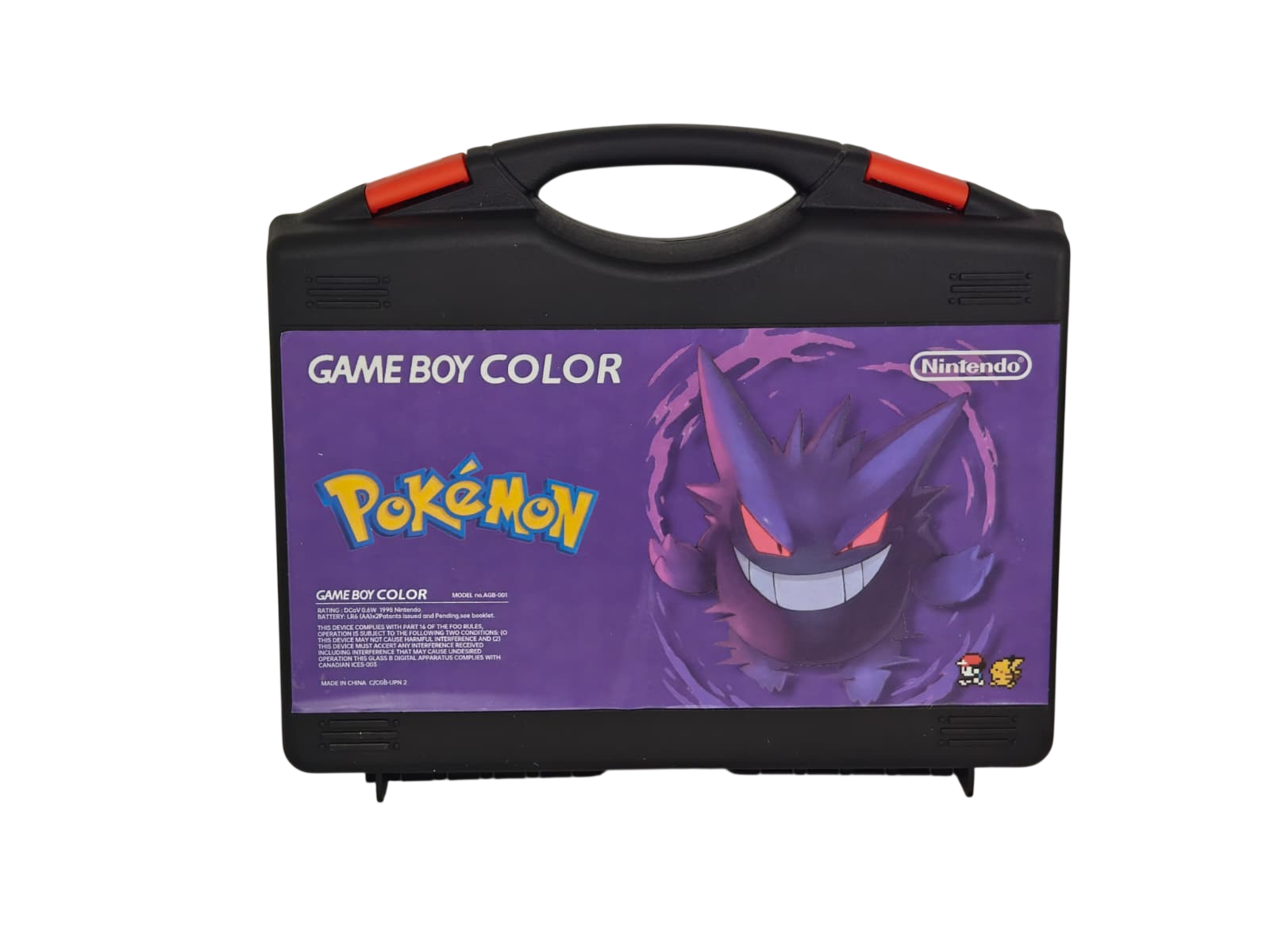 Nintendo Game Boy Color IPS Console (Refurbished) - Pokémon Gengar Edition