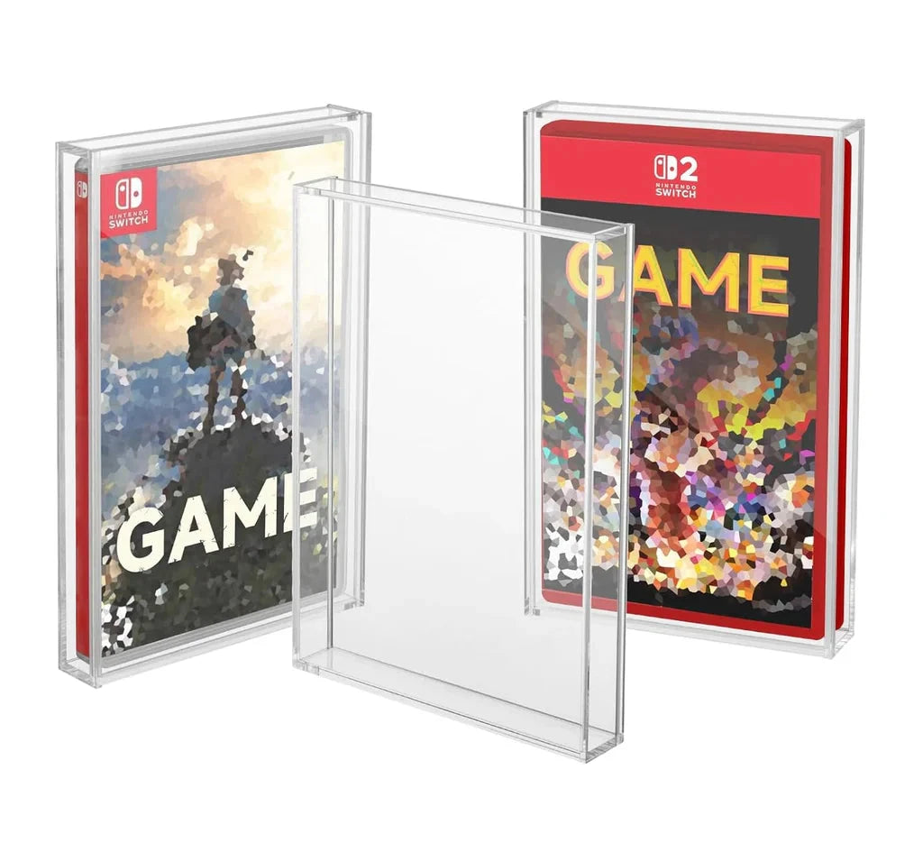 Acrylic Protective Case For Switch and Switch 2 Games (Case Only) Video Game Console Accessories Retro Games 