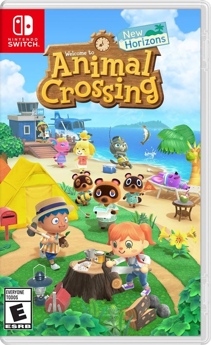 Animal Crossing: New Horizons (R1) (Complete In Box - Like New) - Nintendo Switch Video Game Software Nintendo 