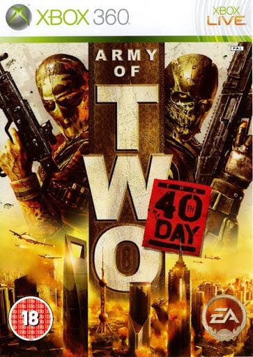 Army of Two: The 40th Day (R2) (Complete In Box - Like New) - Xbox 360 Video Game Software Electronic Arts 