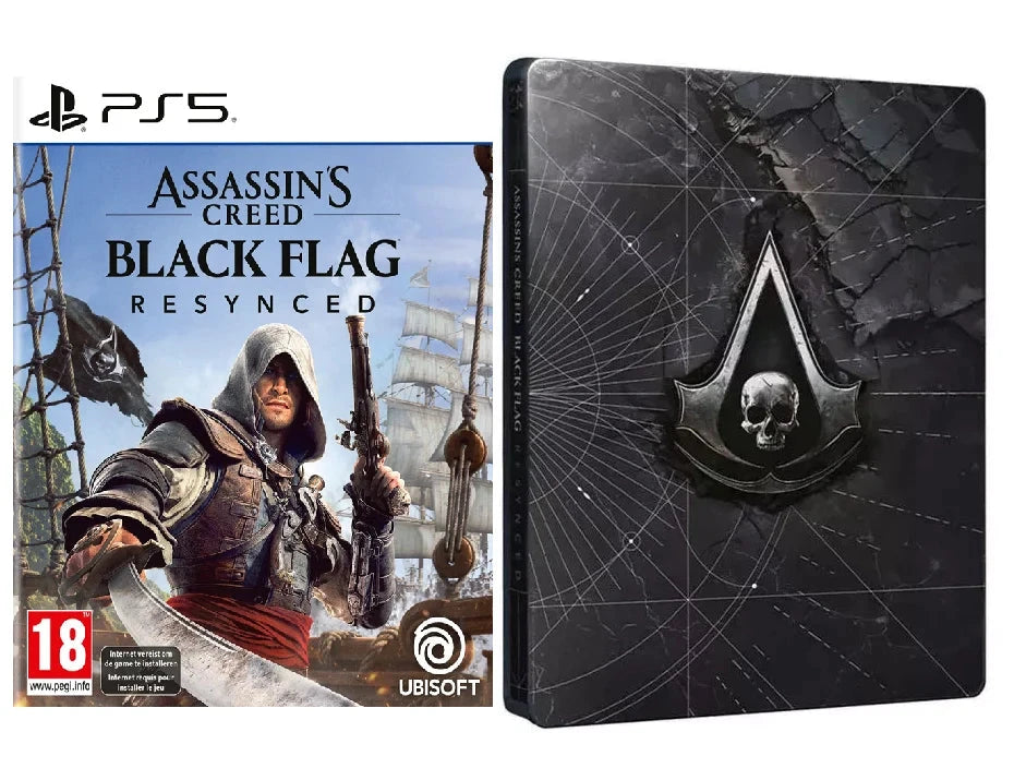 Assassin's Creed Black Flag Resynced (Steelbook Edition, R2) - PS5 Ubisoft 