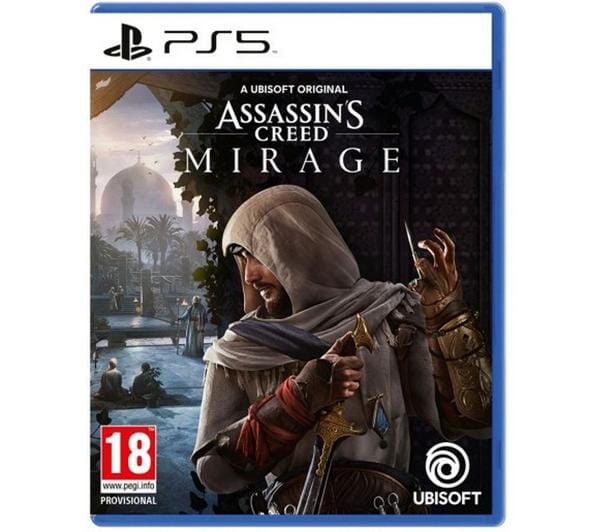 Assassin's Creed Mirage PS5 PEGI packshot