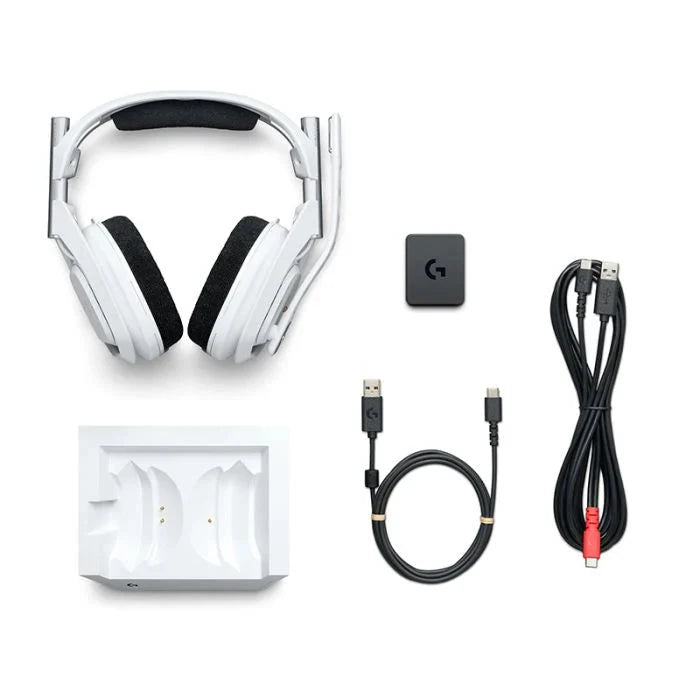 ASTRO A50 X LIGHTSPEED Wireless Gaming Headset - White Headphones & Headsets Astro 