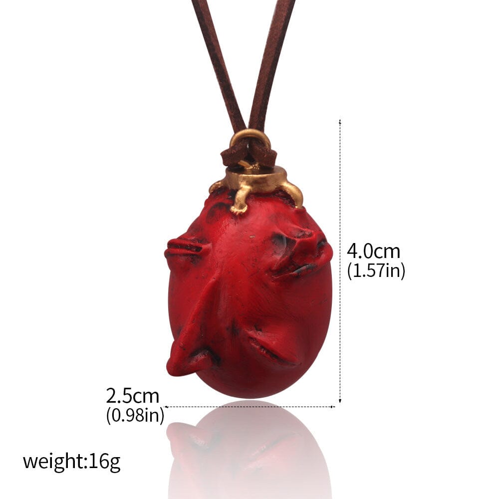 Berserk Behelit - Griffith's Egg of the King Necklace Keychains Retro Games 