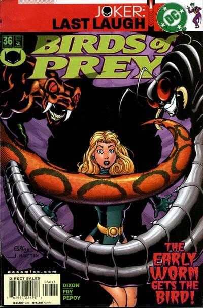 Birds of Prey #36 - The Early Worm Gets the Bird Comics DC Comics 