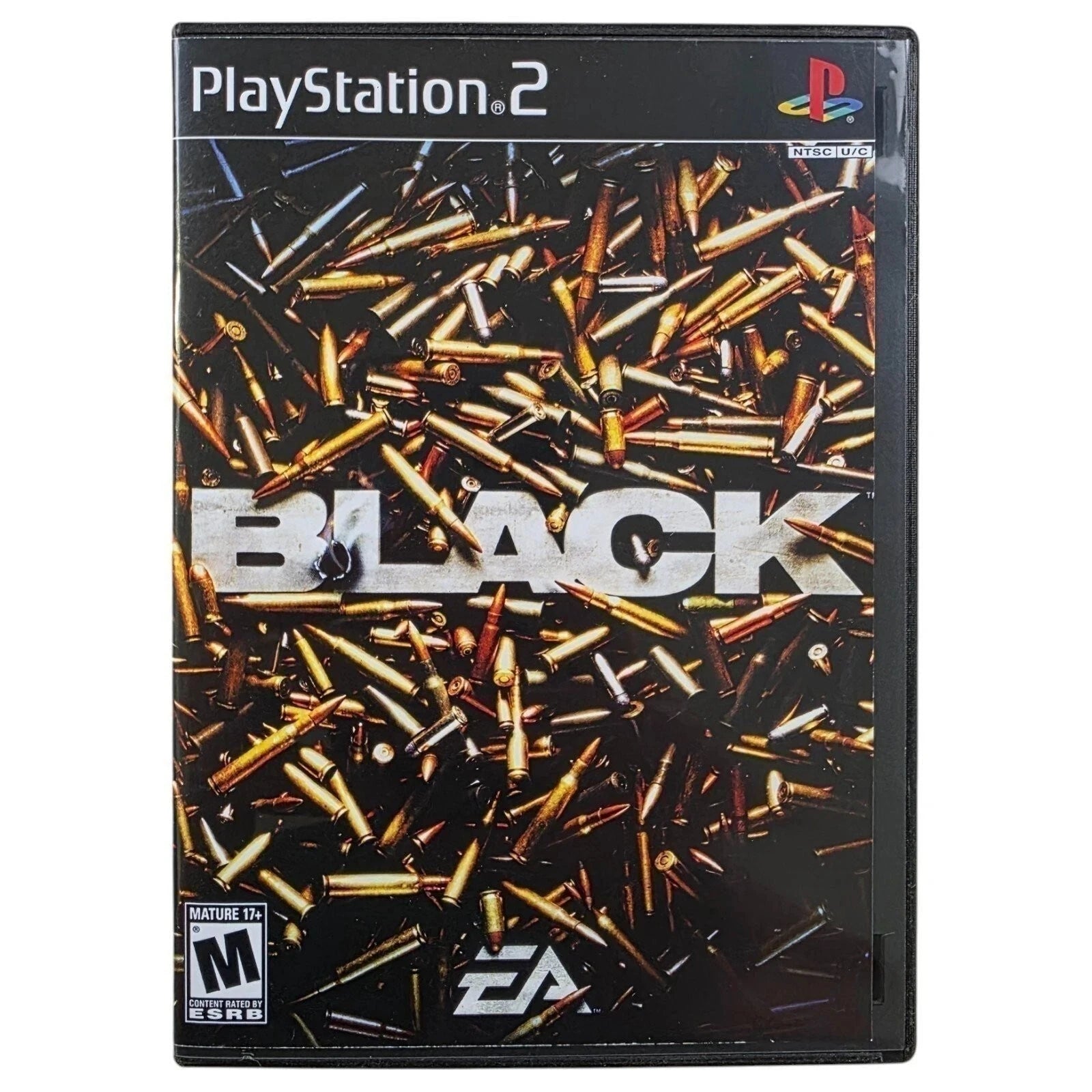 Black (R1) (No Manual - Good Condition) - PS2 Video Game Software Electronic Arts 