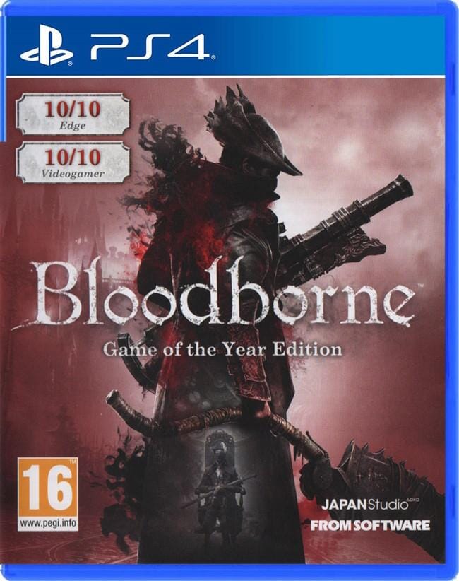 BloodBorne (Game of the Year) (R2) - PS4 Video Game Software Sony 