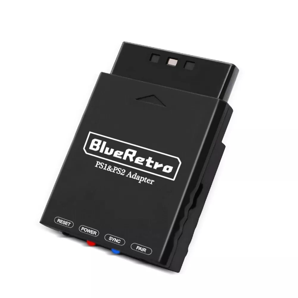 BlueRetro Wireless Game Controller Adapter for Playstation 1 & 2 - Black Game Controller Accessories BlueRetro 