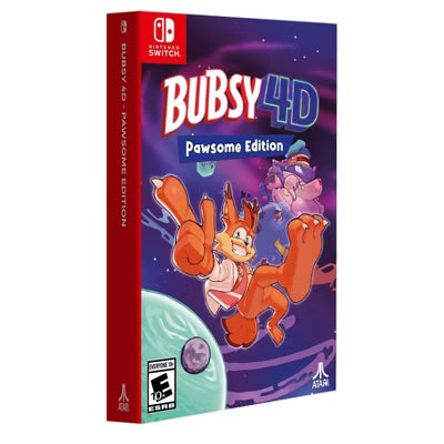 Bubsy 4D Pawsome Edition (R1) - Nintendo Switch Atari 