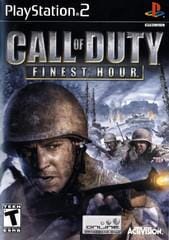 Call of Duty: Finest Hour (R1) (Complete in Box - Good Condition) - PS2 Video Game Software Activision 