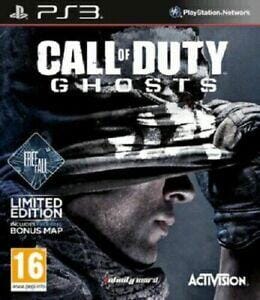 Call of Duty: Ghosts (Limited Edition) (R2) (Complete In Box - Like New) - PS3 Video Game Software Activision 