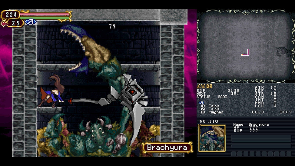Castlevania Dominus Collection gameplay screenshot 1