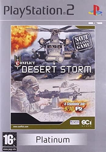 Conflict Desert Storm (R2) (Good Condition- No Manual) - PS2 Video Game Software SCI Games 