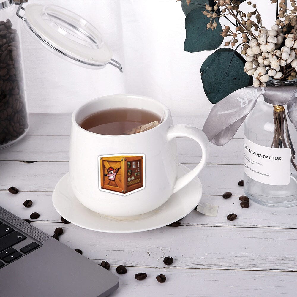 Crash Bandicoot Stickers (60pcs) Decorative Stickers Retro Games 
