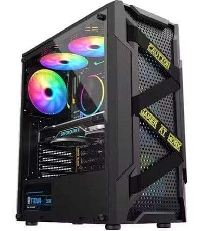 Custom Gaming PC — Intel i5-12400F / RTX 5050 8GB / 16GB RAM / 512GB SSD PC Retro Games 