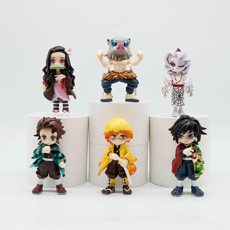 Demon Slayer Blind Box Figures (1 Piece Random) Action Figure Retro Games 