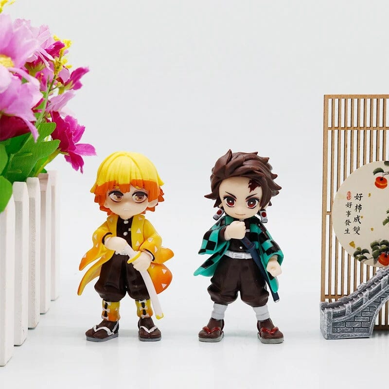 Demon Slayer Blind Box Figures (1 Piece Random) Action Figure Retro Games 