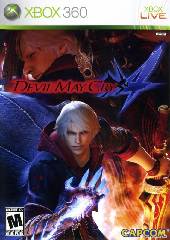 Devil May Cry 4 (R1) (Complete in Box - Very Good Condition) - Xbox 360 Video Game Software Capcom 