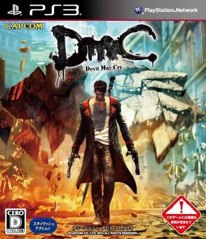 DMC Devil May Cry (R3)(Complete in Box - Like New Condition) - PS3 Video Game Capcom 