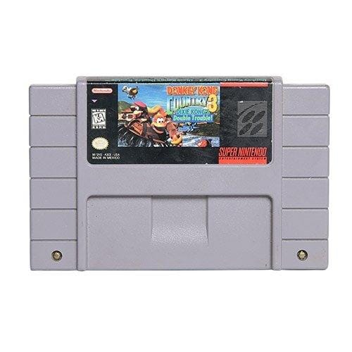 Donkey Kong Country 3: Dixie Kong's Double Trouble! (R1) (Loose - Very Good Condition) - Super Nintendo Video Game Software Nintendo 